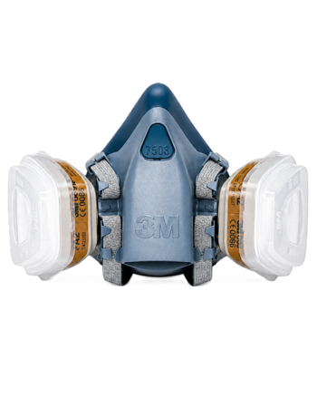 3M Atemschutz Halbmasken-Set, A2P3 R Filter