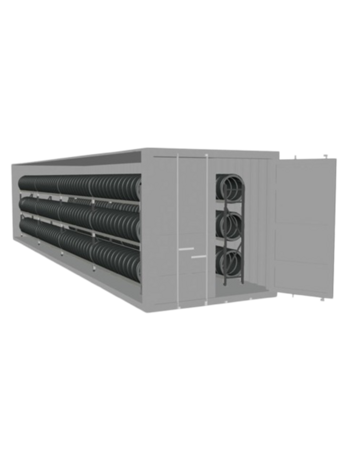 F1 Reifenregal 40 Fuss Container Kit