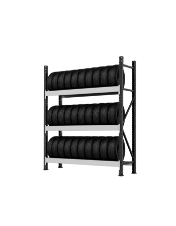 F1 Reifenregal-Starterkit bis 30 Reifen/Räder