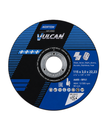 Norton Trennscheibe Vulcan Ø 115 x 3.0 x 22,23mm