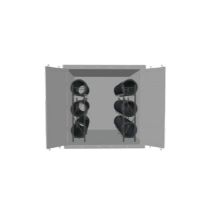 F1 Reifenregal 20 Fuss Container Kit