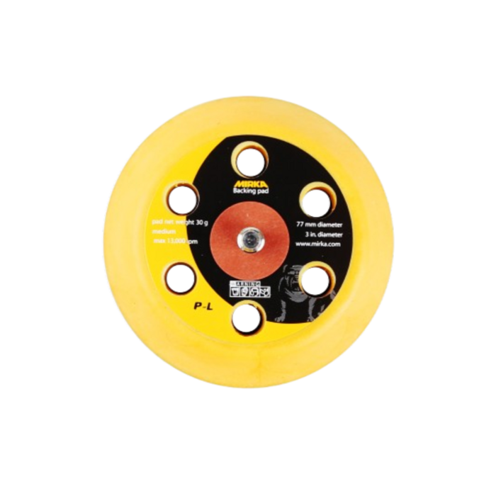 Mirka Plateau abrasif Ø 77 mm filetage 1/4"