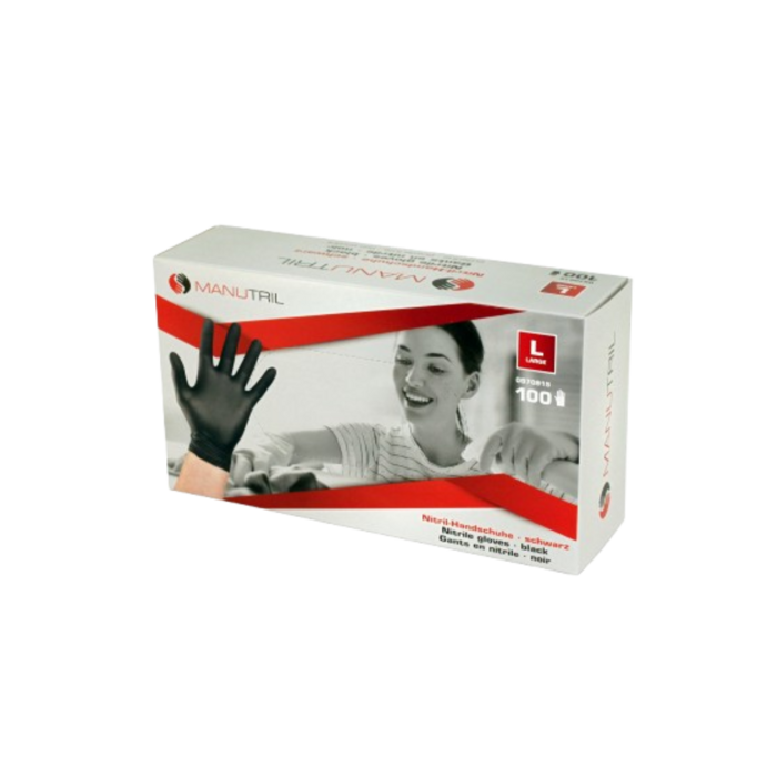 Nitril Handschuhe Schwarz XL