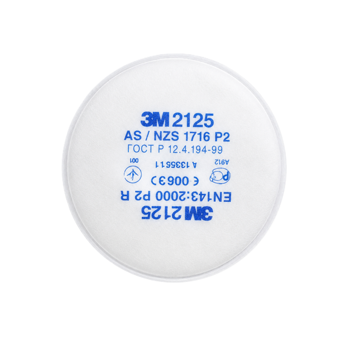 3M Partikelfilter Rund zu Maske Serie 6000