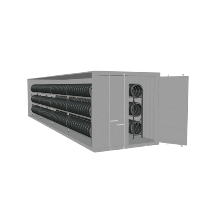 F1 Reifenregal 40 Fuss Container Kit