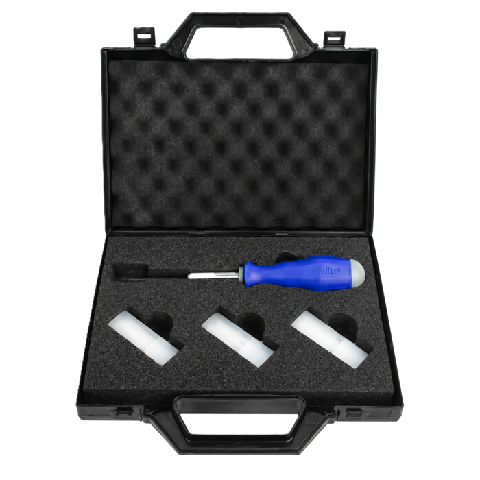 Kit raschietto per pieghe con raschietto corto